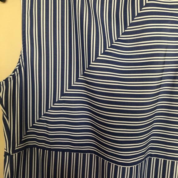 Miss Look midi dress with stripes size M in excellent pre used condition - Picture 7 of 10